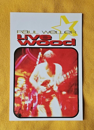 Paul weller live - weller, wood'