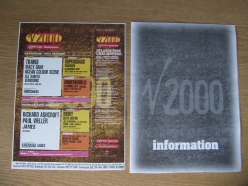 V2000 festival paul weller - v2000, v-festival