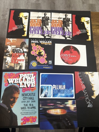 Paul weller promo post - promo, cards