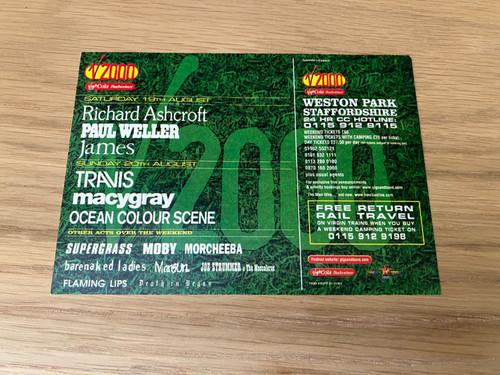 Paul weller v2000 flyer the - v2000,