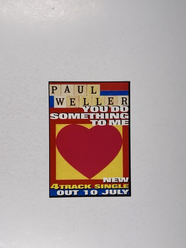 Paul weller postcard you - postcard, do