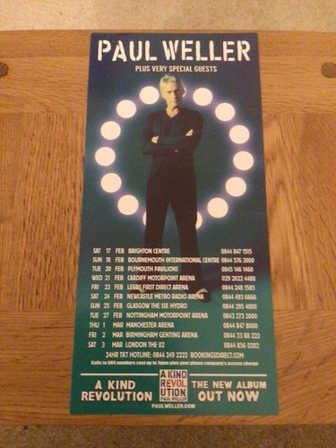 Paul weller music - paul, flyer